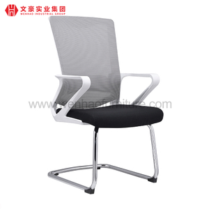 Silla de oficina de conferencia de malla moderna con fabricante de sillas de escritorio tapizadas con estructura de acero en China